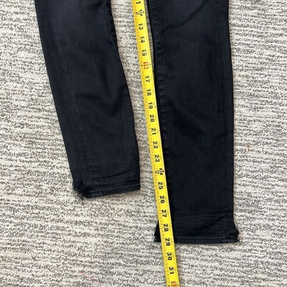 NWT R13 Allison Skinny Stratford Black Distressed Size 25 - Picture 12 of 16
